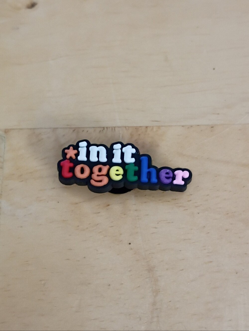 10 for $10 Jibbitz Croc Charms - Pride LGBTQ+ Rainbow 'in it together' - New